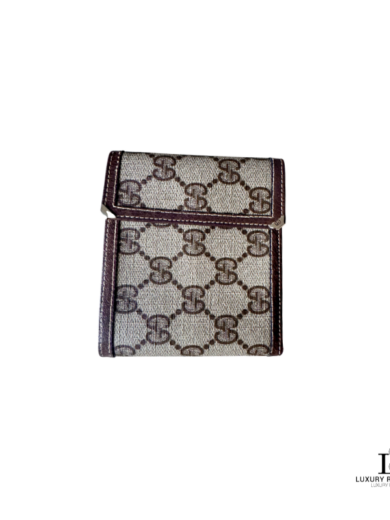 GUCCI Supreme GG Signature Unisex Short Wallet