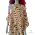 Burberry Nova Check 100% silk scarf, made in England, view 12