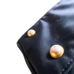 Valentino Garavani Sports black and brown nylon and leather Boston bag, view 9