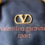 Valentino Garavani Sports black and brown nylon and leather Boston bag, view 23