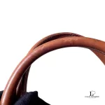 vintage Celine Macadam monogram brown structured handbag, view 18