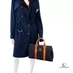Valentino Garavani Sports black and brown nylon and leather Boston bag, view 25