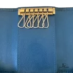 Louis Vuitton Multicles 6 blue Epi leather key case, view 11