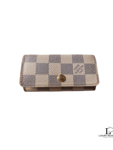 LOUIS VUITTON Multicles 4 Damier Azur Key Case