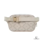 Kate Spade Signature Spade Flower belt bag in dark beige multi, new with tag, view 2