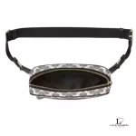 Kate Spade Signature Spade Flower belt bag in black multi, new with tag, view 4