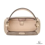 Kate Spade Flower dark beige mini top handle crossbody bag, new with tag, view 4