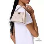 Kate Spade Flower dark beige mini top handle crossbody bag, new with tag, view 5