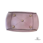 Miu Miu blush pink leather structured handbag, view 5