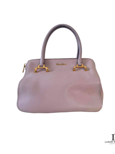 MIU MIU Blush Structured Handbag