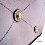 Miu Miu blush pink leather structured handbag, view 9