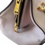 Miu Miu blush pink leather structured handbag, view 11