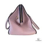 Miu Miu blush pink leather structured handbag, view 4