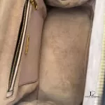 Miu Miu blush pink leather structured handbag, view 21
