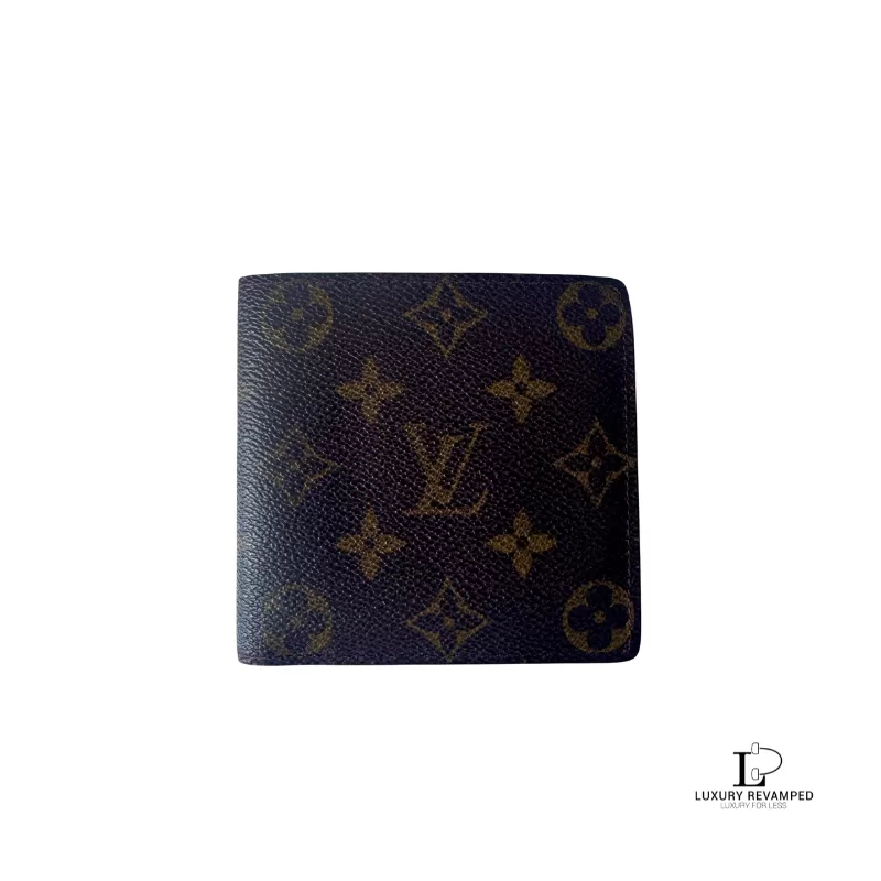 LOUIS VUITTON Monogram Marco Portufuille Men's Wallet