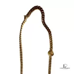 Christian Dior CD long gold-tone chain necklace, view 7