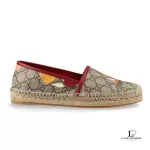 Gucci Tian GG Supreme bird print espadrille flats, size 37, view 7
