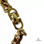 Christian Dior CD long gold-tone chain necklace, view 11