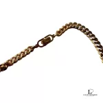 Christian Dior CD long gold-tone chain necklace, view 8
