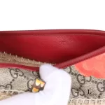 Gucci Tian GG Supreme bird print espadrille flats, size 37, view 13