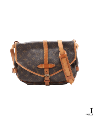 LOUIS VUITTON Monogram Saumur 30 Crossbody Bag
