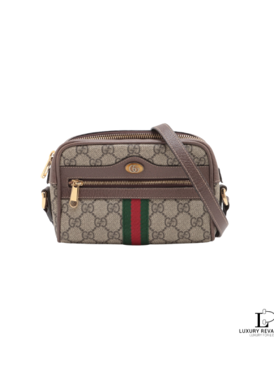 GUCCI Ophidia Supreme GG Crossbody Bag