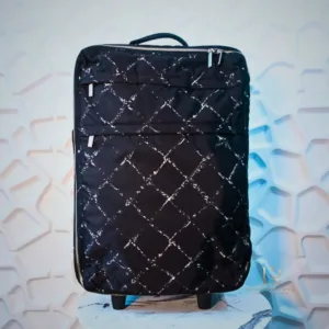 Chanel Old Travel Line Rolling Suitcase