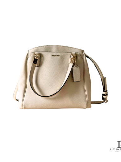 COACH Two-way Grain Leather Triple Compartment shoulder bag
