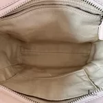 Coach Legacy Mini Tanner blush peach smooth leather two-way handbag, view 19