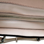 Coach Legacy Mini Tanner blush peach smooth leather two-way handbag, view 17
