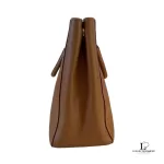 Prada Galleria caramel Saffiano leather handbag, view 4