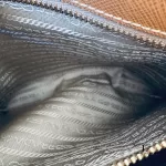 Prada Galleria caramel Saffiano leather handbag, view 26