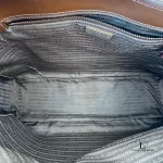 Prada Galleria caramel Saffiano leather handbag, view 30