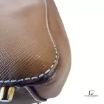 Prada Galleria caramel Saffiano leather handbag, view 13