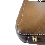 Prada Galleria caramel Saffiano leather handbag, view 14
