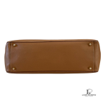 Prada Galleria caramel Saffiano leather handbag, view 6