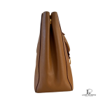 Prada Galleria caramel Saffiano leather handbag, view 5