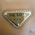 Prada Galleria caramel Saffiano leather handbag, view 32