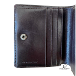 Givenchy signature G print brown and black compact wallet, view 11
