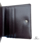 Givenchy signature G print brown and black compact wallet, view 12