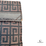 Givenchy signature G print brown and black compact wallet, view 8