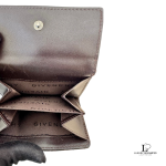 Givenchy signature G print brown and black compact wallet, view 10