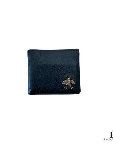 GUCCI ANIMALIER BEE Men's BIFOLD WALLET