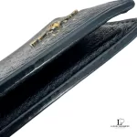 Gucci Animalier Bee black leather men's bifold wallet, view 8