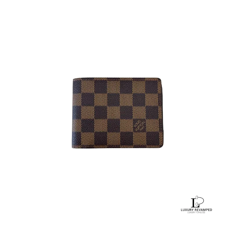 LOUIS VUITTON Damier Portufuille Men's Wallet