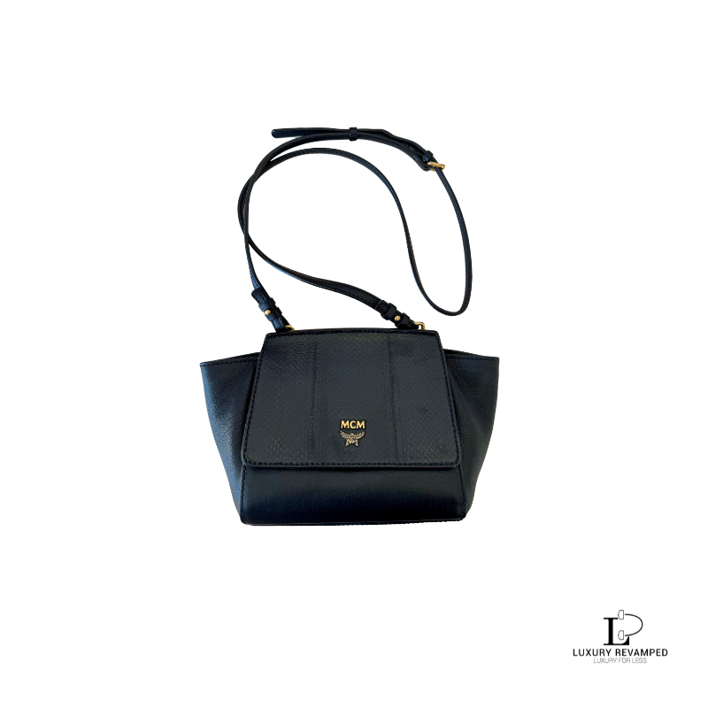 MCM Leather Crossbody Bag