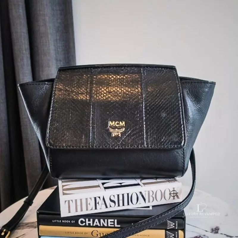 MCM Leather crossbody