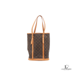 Louis Vuitton Monogram Bucket GM tote bag with pouch, early 2000s, view 2