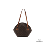 Pre-loved Louis Vuitton Monogram Ellipse Shopping tote bag, front view – secondhand designer, NZ