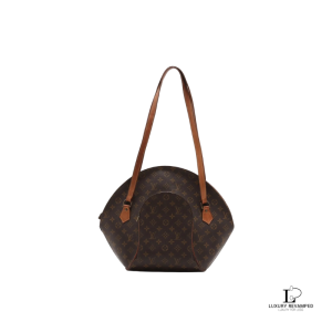 Pre-loved Louis Vuitton Monogram Ellipse Shopping tote bag, front view – secondhand designer, NZ